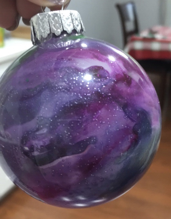 DIY GALAXY ORNAMENT