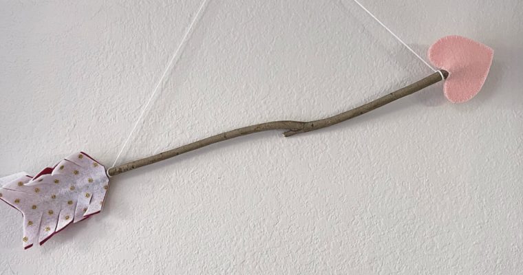 DIY Cupid’s Arrow